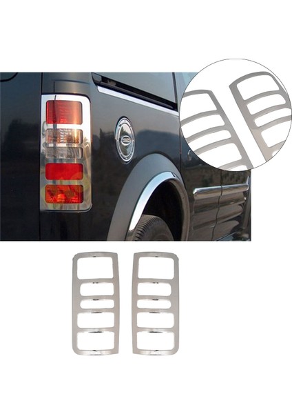 Ford Connect Uyumlu 2002-2009 Stop Çerçevesi 2 Parça Abs Krom Kaplama