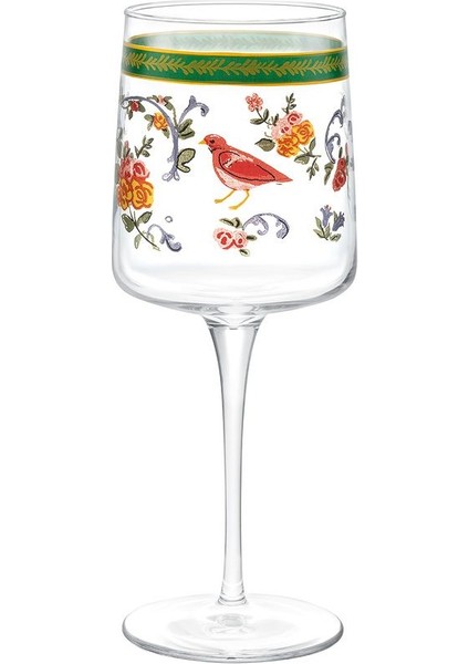 Ethnicque Musette 4 Lü Şarap Kadehi Seti - 320 ml fırsatları