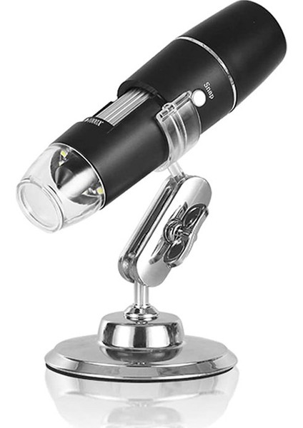 Wifi USB Dijital El Tipi Mikroskop Kablosuz Endoskop Kamera 8 Ledli