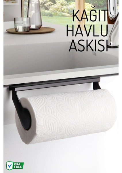 Pratik Kağıt Havlu Askısı – Portatif ve Kullanışlı Tasarım