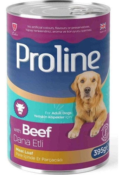 Dana Etli Gravy Pate Yetişkin Köpek Konservesi Yaş Mama 395 gr - 6 Adet fiyatları