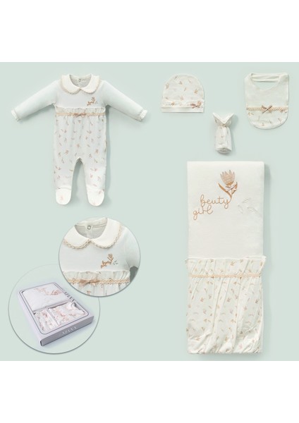 Kız 0-3 Ay Beauty Gırl Kutulu Set