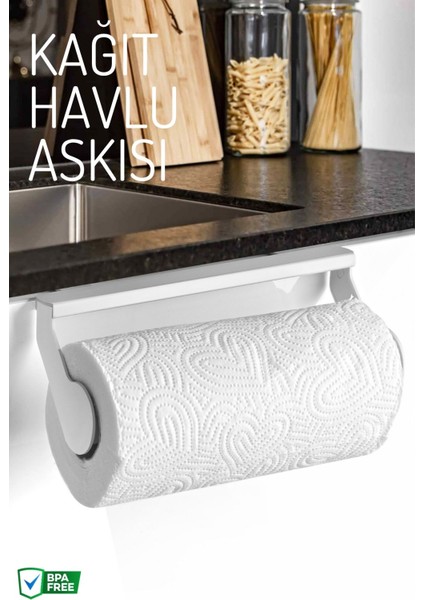 Pratik Kağıt Havlu Askısı – Portatif ve Kullanışlı Tasarım