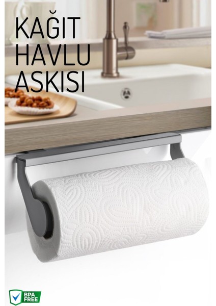 Pratik Kağıt Havlu Askısı – Portatif ve Kullanışlı Tasarım