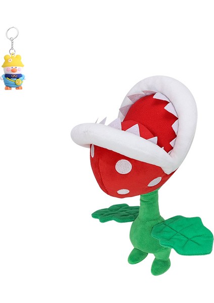 Süper Mario Süper Mario 10 Inç Koşu Insan Yiyen Çiçek Mario Insan Yiyen Çiçek Büyük Ağız Çiçek Peluş Bebek (Yurt Dışından)