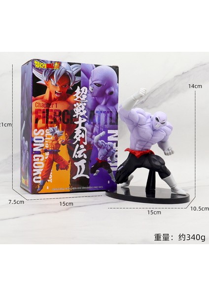 Animasyon Büyük Dragon Ball Sun Wukong Şekilli Kalıp Süsleme Gogeta Vegetto Saiyan (Yurt Dışından)