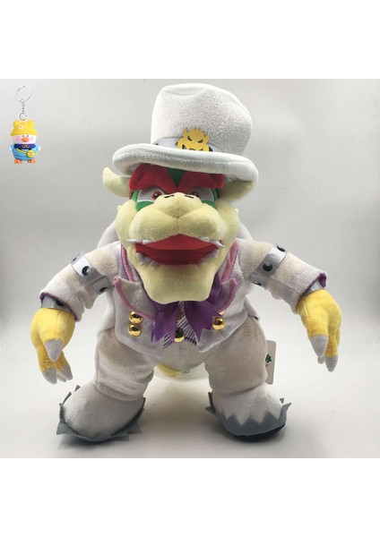 31CM Mario Marie Stand Kuba Cos Ateş Ejderha Kuba Peluş Bebek Elbise Ateş Ejderha Bebek Bebek (Yurt Dışından)