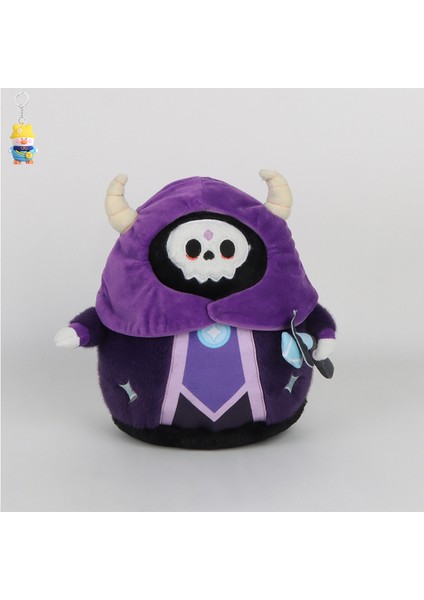 Mini Lich Plush Büyücü Peluş Oyuncaklar Küçük Hayalet Bebek Süsleri (Yurt Dışından)