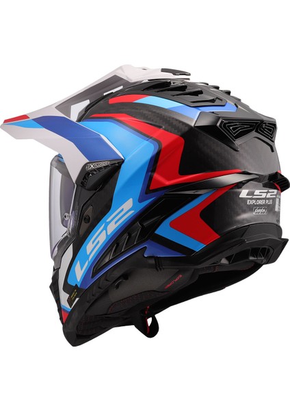 Explorer C Karbon Frontıer Iı Beyaz-Mavi Kask modelleri