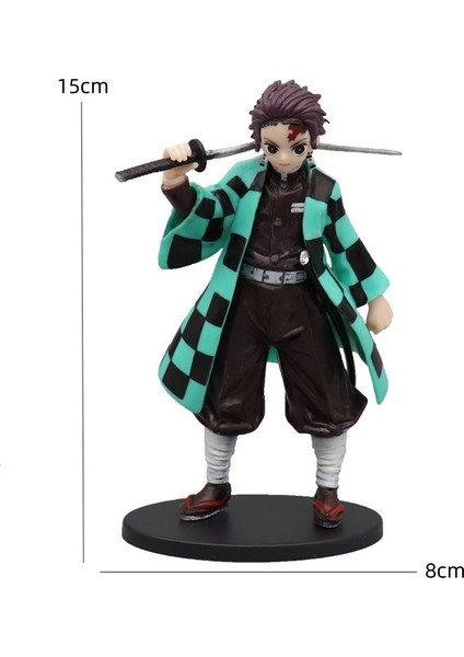 Demon Slayer: Kimetsu No Yaiba Figür Serisi, Tanjiro Nezuko, Zenitsu'nun Aşk Hikayesi, Mitsuri Figür Model Şirketi. Aberdeen Süsleri (Yurt Dışından)