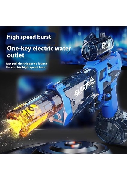Çocukların Yeni Elektrikli Su Tabancası Yüksek Basınçlı Sürekli Büyük Kapasiteli Su Tabancası Oyuncakları (Yurt Dışından) fiyatları