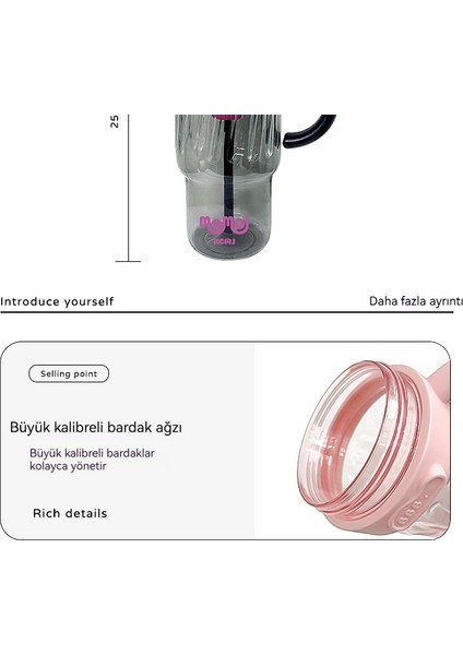 Yaz Su Bardağı Boru Bardağı Büyük Kapasiteli Buz Kupa (Yurt Dışından) modelleri