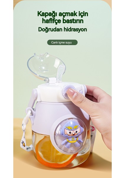 Yaz Yeni Büyük Kapasiteli Yeni Karikatür Plastik Bardak (Yurt Dışından) fırsatları