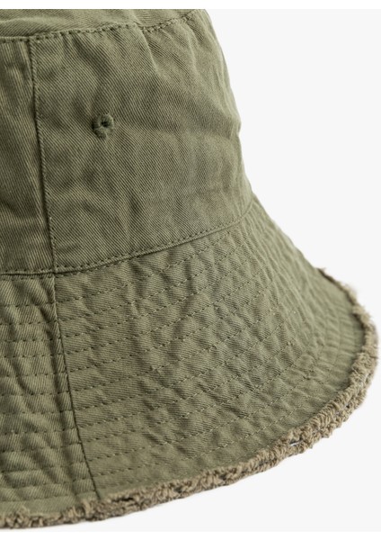 Pamuklu Bucket Şapka
