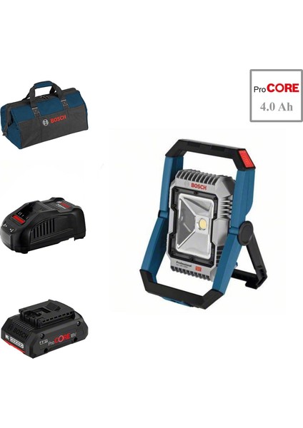 Glı 18V-1900 1x4 Ah Procore Akülü 1900 Lümen Projektör Bez Çantalı