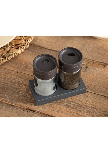 Greta Cam 2'li Tuzluk - Bıberlık 105 ml Antrasit fiyatları