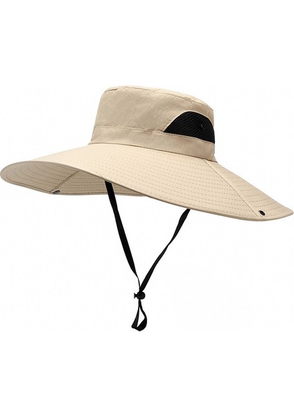 Anti-Uv Güneşlik Açık Yaz Balıkçılık Koruma Güneş Koruyucu Güneş Fan Şapka (Yurt Dışından)