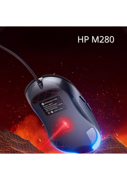 M280 Gaming Oyuncu Mouse USB Siyah