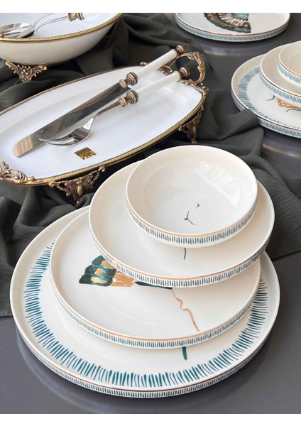 Yemek Takımı Modern Grace 32 Parça 6 Kişilik