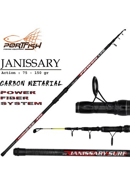 Janissary Surf Olta Kamışı 425CM 75-150 gr