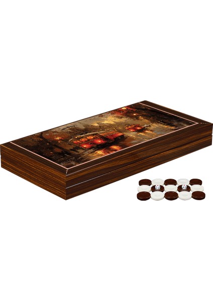 Artwork Tramvay Tasarımı Tavla fiyatları