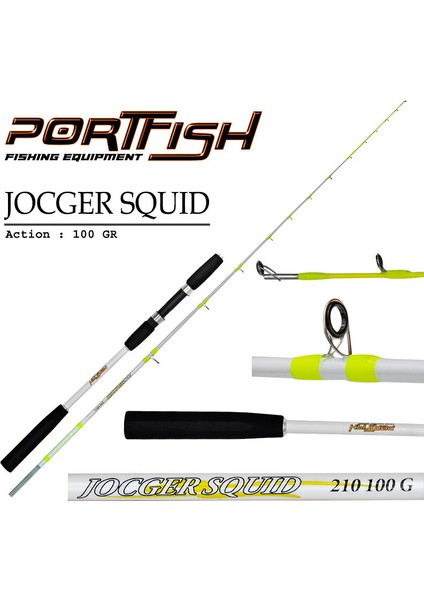 Jocker Squid Kamış 165 cm 100 gr