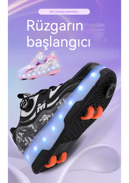 Hafif Çocuk Tekerlekli Patenleri Sekiz Tekerlekli Gizli Paten (Yurt Dışından) fiyatları