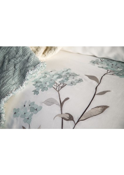 Lavinya Nakışlı Nevresim&yatak Örtüsü Seti - Mint fiyatları