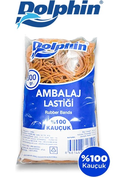 Dolphin Kauçuk Lastik Naturel 40MM x 500GR