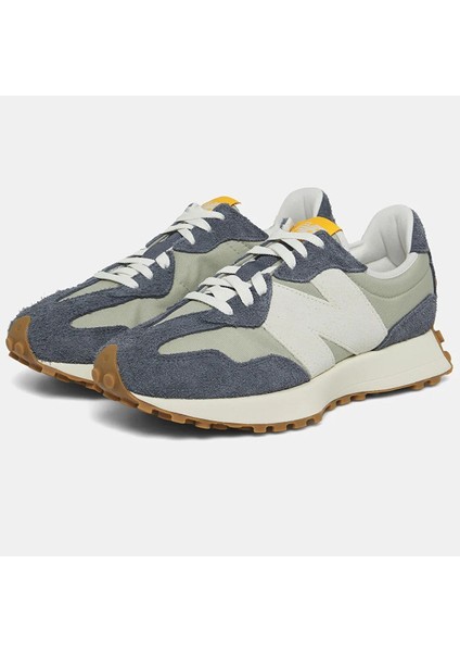 US327SD Leather Lifestyle Unisex Sneaker Hakiki Deri Günlük Spor Ayakkabı Mavi fiyatları