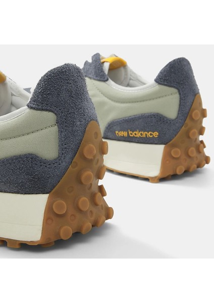 US327SD Leather Lifestyle Unisex Sneaker Hakiki Deri Günlük Spor Ayakkabı Mavi modelleri