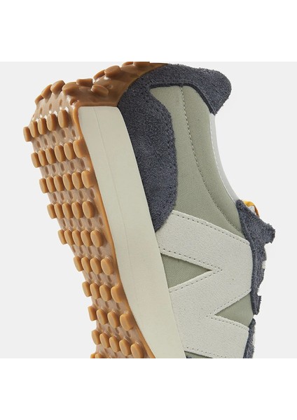 US327SD Leather Lifestyle Unisex Sneaker Hakiki Deri Günlük Spor Ayakkabı Mavi fırsatları