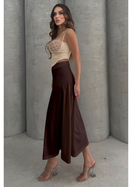 Puf Scuba Kloş Lastikli Uzun Etek fiyatları