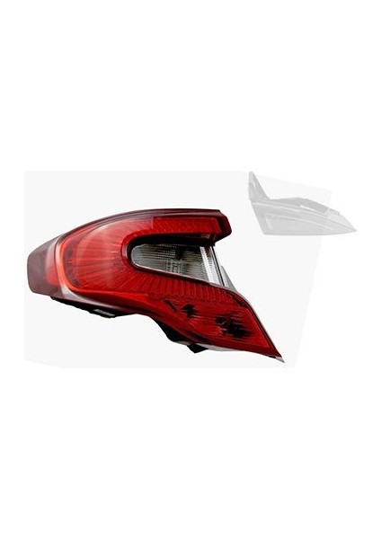 Stop Lambası Sol Sedan Fıat Egea 15>20 Duysuz 52102967-51984457-52195458