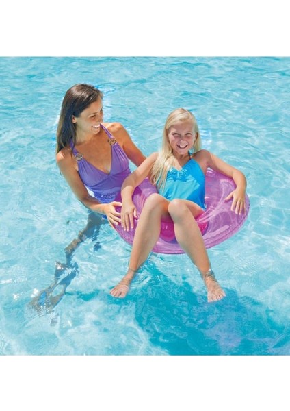 76 cm Jumbo Deniz Havuz Simidi 8 Yaş Üstü Için / Transparent Swim Tube - 59260 modelleri