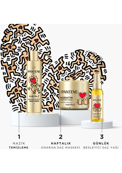 Keith Haring Onarıcı & Koruyucu Şampuan 250 ml