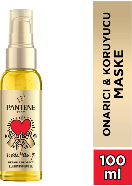 Keith Haring Yoğun Bakım Keratin Yağı 100 ml