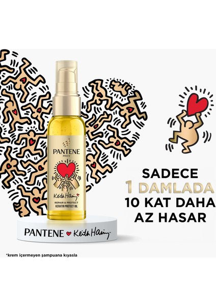 Keith Haring Yoğun Bakım Keratin Yağı 100 ml modelleri