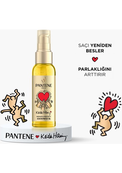 Keith Haring Yoğun Bakım Keratin Yağı 100 ml indirimleri