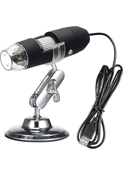 USB 2.0 Dijital El Tipi Mikroskop Kablolu Endoskop Kamera 8 Ledli