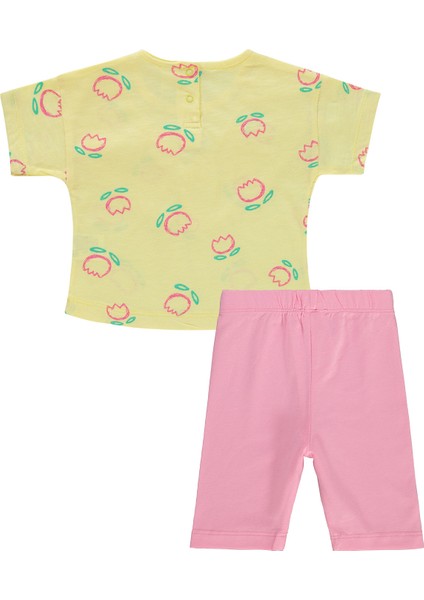 Kız Bebek Takım 6-18 Ay Sarı fiyatları