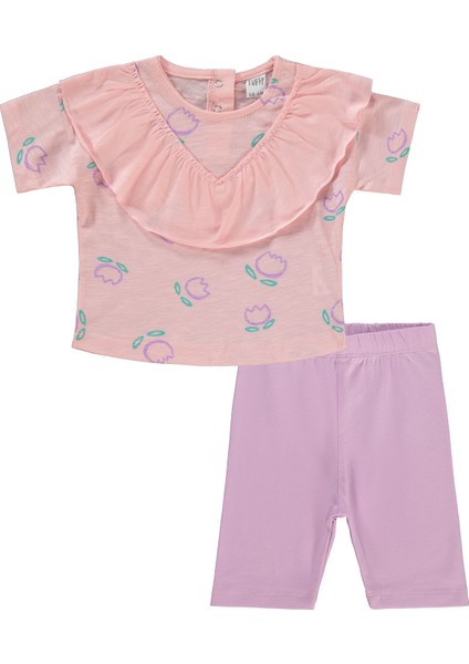 Kız Bebek Takım 6-18 Ay Pembe