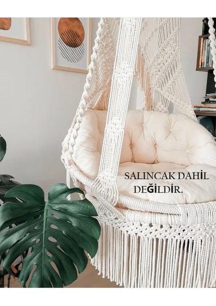 Makrome Salıncak Minderi (Sadece Minder Satılık) modelleri