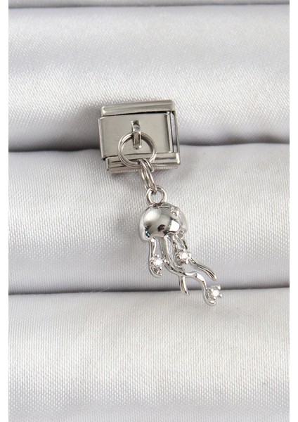 316L Çelik Gümüş Renk Deniz Anası Nomination Charm - TJ-BC1500