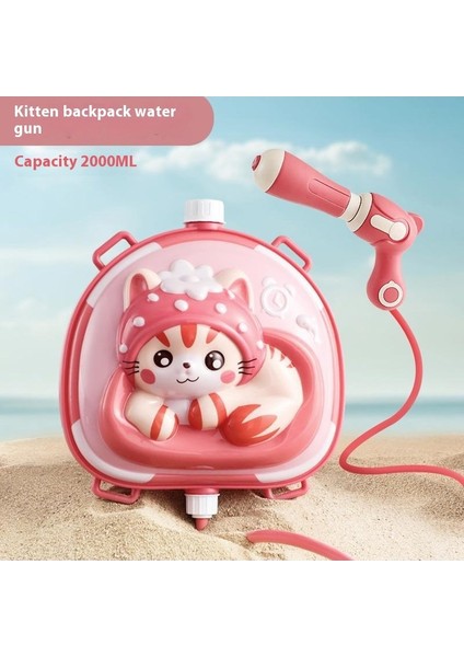 Yeni Büyük Sırt Çantası Su Tabancası Çocuk Oyuncakları Püskürtme Tabancası Pull-Out Yaz Su Oyun Oyuncakları (Yurt Dışından)
