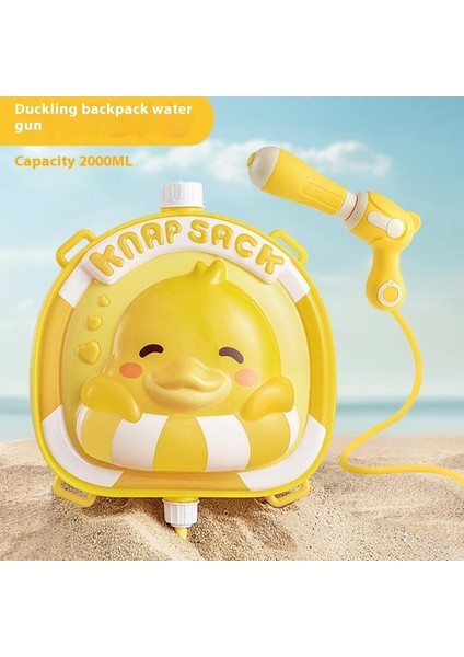 Yeni Büyük Sırt Çantası Su Tabancası Çocuk Oyuncakları Püskürtme Tabancası Pull-Out Yaz Su Oyun Oyuncakları (Yurt Dışından)