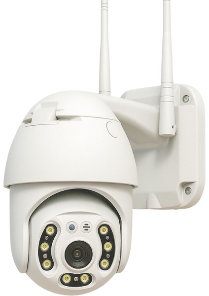 Dış Mekan Full Hd Wifi Kamera Su Geçirmez Hareket Sensörlü Gece Görüşlü Ip Kamera Kingboss Ip-38