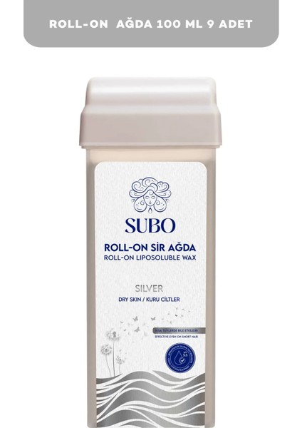 Roll-On Sir Ağda Silver 9X100 ml
