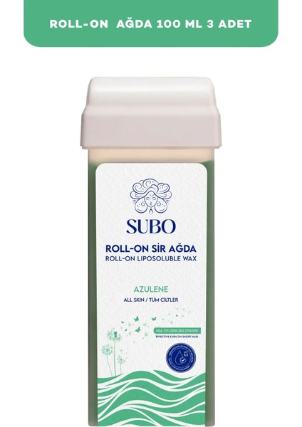 Roll-On Sir Ağda Azulene 3X100 ml
