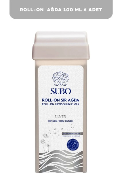 Roll-On Sir Ağda Silver 6X100 ml